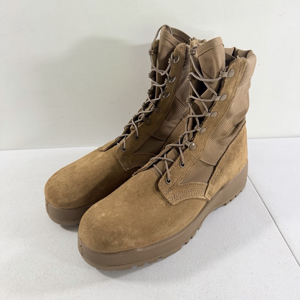 US Military Coyote Hot Weather 798 Combat Boots SPM1C1-13-D-1017 Mens 11R NWOT